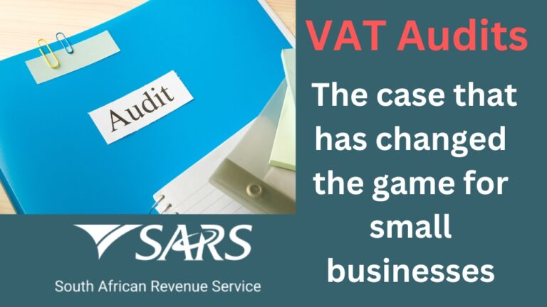 SARS VAT audit