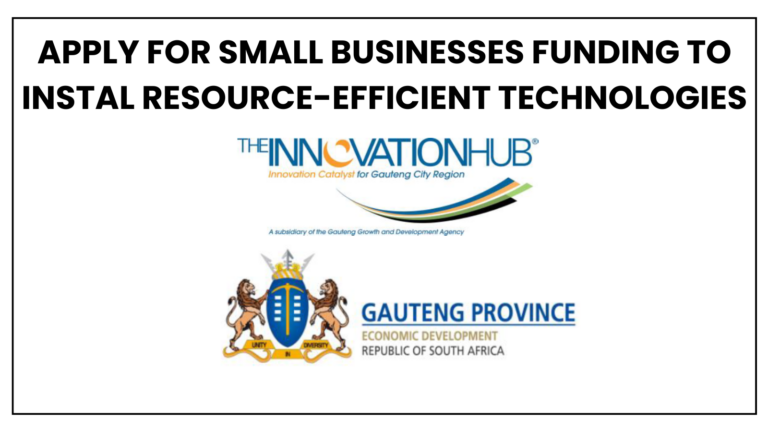 Small Business Funding for Resource Efficient Technologies