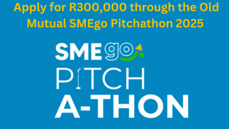 Particiapte in Old Mutual Smego Pitchathon